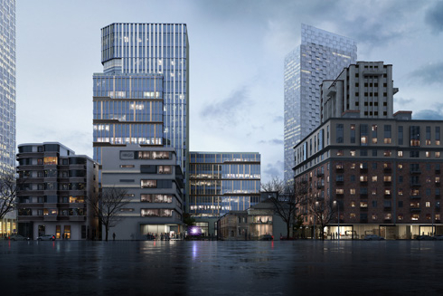 Shanghai Downtown Block Urban&nbsp;Renew