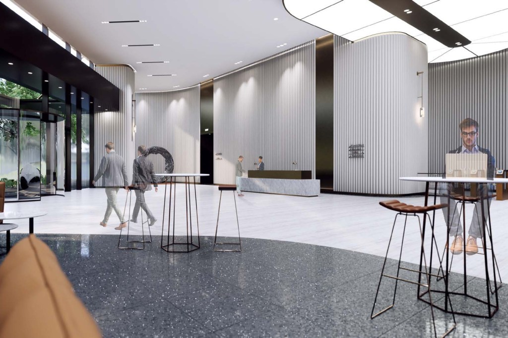 An Office Lobby Interior in&nbsp;SH