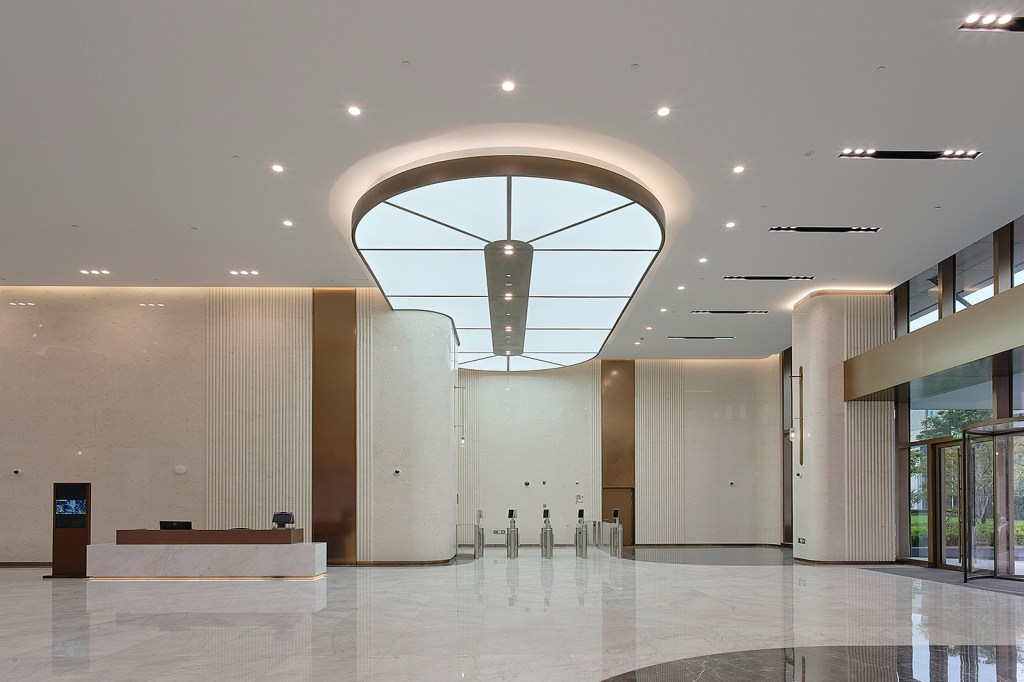 HK226 Building Office Lobby Interior&nbsp;Design